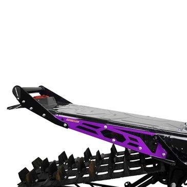 Straightline Performance 182-121-PURPLE Hide N Go Rear Bumper - Purple/Black