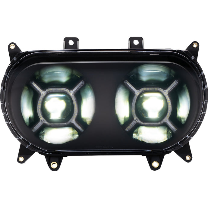 Custom Dynamics CD-RG-H-B Double-X LED Headlight - Black