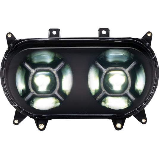 Custom Dynamics CD-RG-H-B Double-X LED Headlight - Black