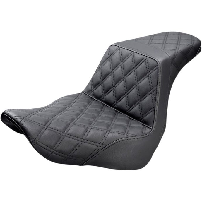 Saddlemen 818-29-175 Step-Up Full LS Seat - Black Full Diamond