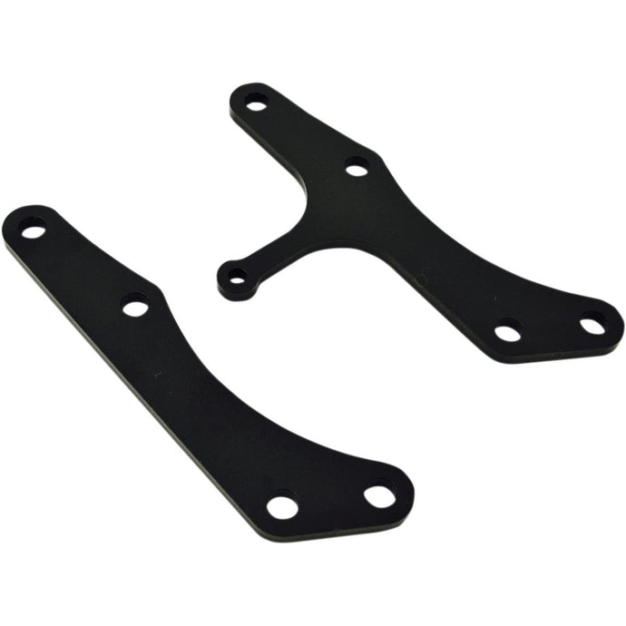 La Choppers LA-7500-40B Rear Suspension Lowering Kit - Lowered Distance 1-1/2in. - Black