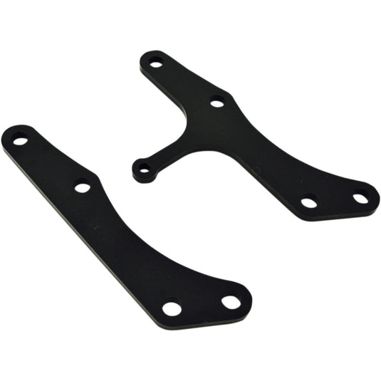 La Choppers LA-7500-40B Rear Suspension Lowering Kit - Lowered Distance 1-1/2in. - Black