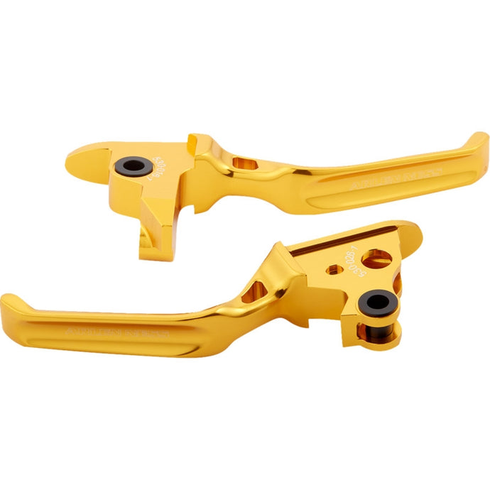 Arlen Ness 530-031 Method Lever Set - Gold