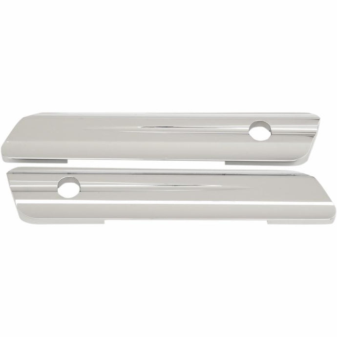 Drag Specialties 3501-1087 Saddlebag Hinge Covers - Chrome