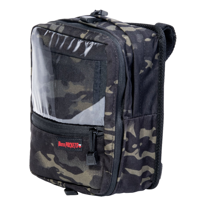 Motopockets 40003BLKCAMO Utility Bag - Black Camo