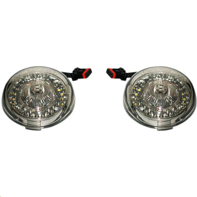 Custom Dynamics PB-AW-ECE-JAE Probeam Dynamic Ringz Turn Signals with Smoke Lenses