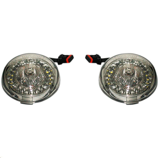 Custom Dynamics PB-AW-ECE-JAE Probeam Dynamic Ringz Turn Signals with Smoke Lenses