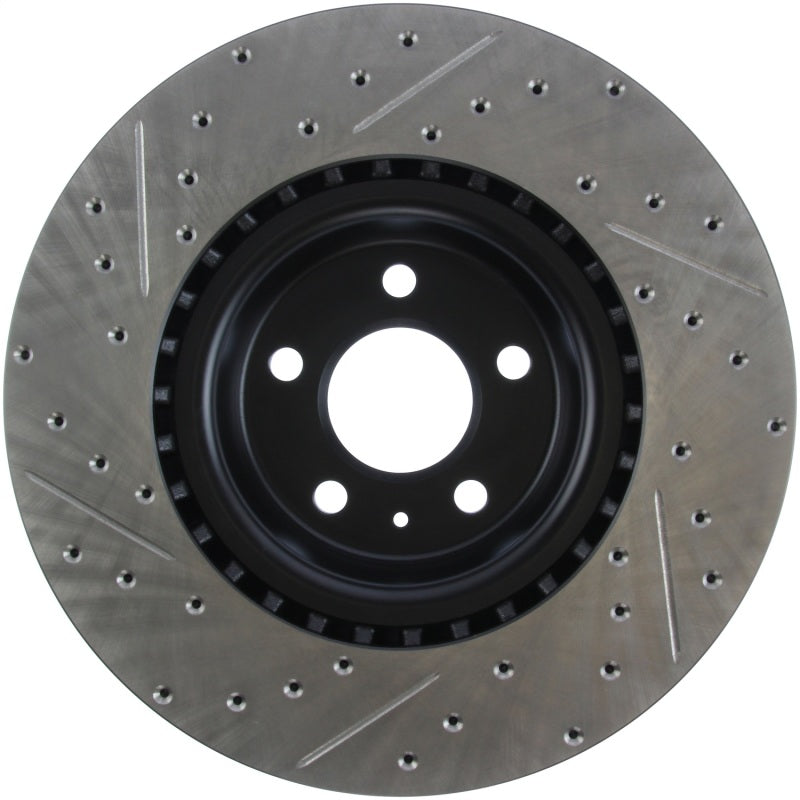 Load image into Gallery viewer, Stoptech 127.33138L ST Slot &amp; Drill Brake Rotors

