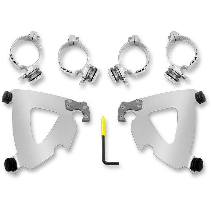 Memphis Shades MEK2028 Trigger Lock Mount Kit for Road Warrior Fairing - Polished