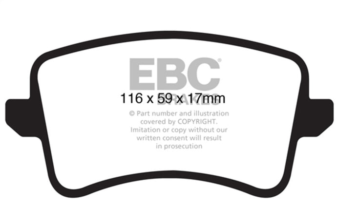 Ebc DP21988 EBC Greenstuff Brake Pad Sets