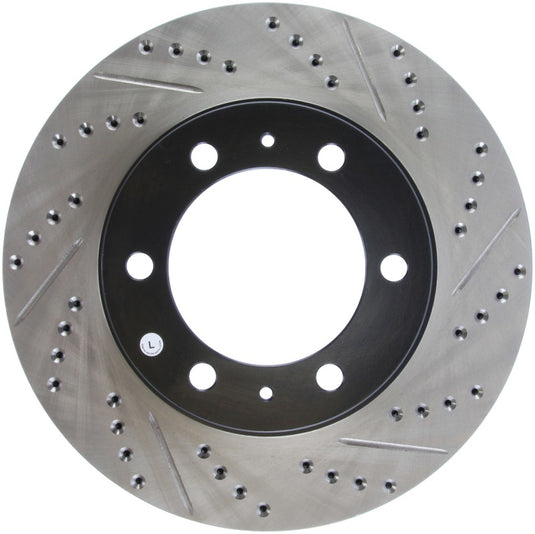 Stoptech 127.44129L ST Slot & Drill Brake Rotors