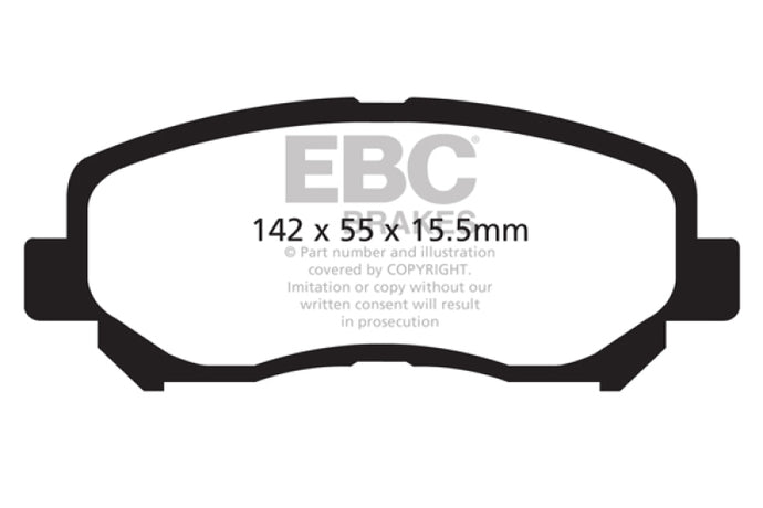 Ebc DP32134C EBC Redstuff Brake Pad Sets