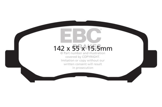 Ebc DP32134C EBC Redstuff Brake Pad Sets