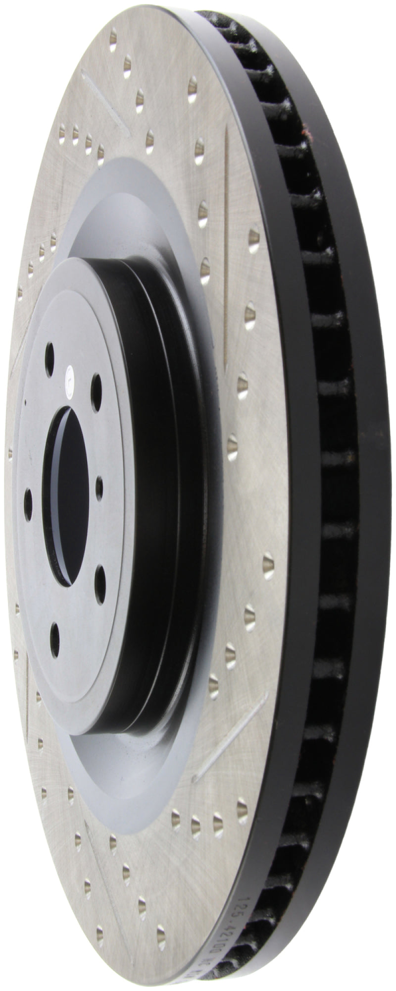 Load image into Gallery viewer, Stoptech 127.42100L ST Slot &amp; Drill Brake Rotors
