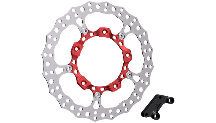 Arlen Ness 300-007 Big Brake Full Floating Rotor Kit - Red