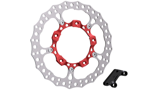 Arlen Ness 300-007 Big Brake Full Floating Rotor Kit - Red