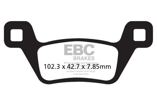 Ebc Powersports FA600X EBC FA-SFA-X Brake Pads