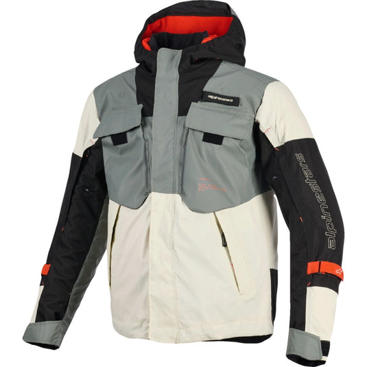 Alpinestars Mospher Waterproof Jacket (X-Large, Fur Gray/Black/Ice Gray)