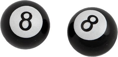 Harddrive W99-6216B(2) Valve Stem Cap - 8 Ball