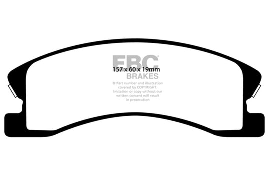 Ebc DP41664R EBC Yellowstuff Brake Pad Sets