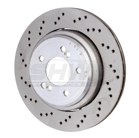Shw Performance BRL42833 SHW Drilled Lightweight Rotors