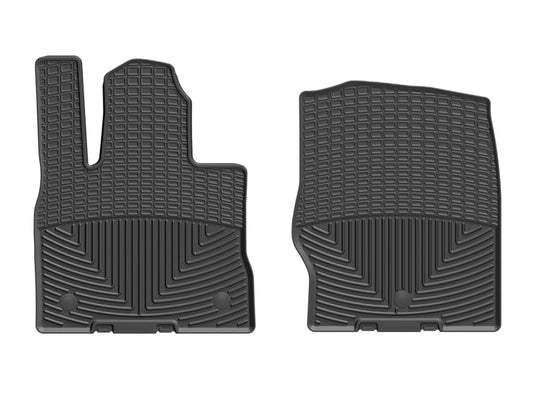 Weathertech W526 WT Rubber Mats - Front - Blk