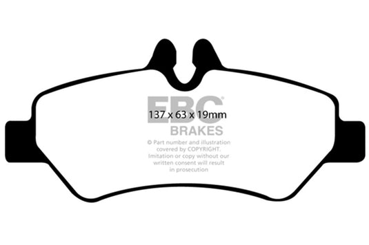 Ebc DP61927 EBC Greenstuff Brake Pad Sets