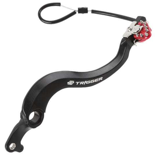 Zeta ZE90-7282 Trigger Brake Pedal - Red
