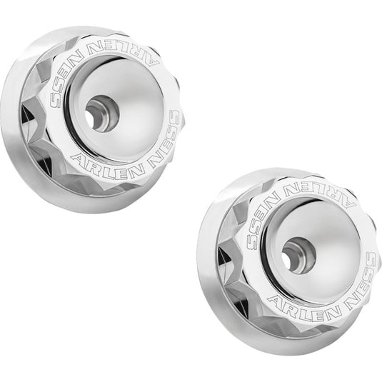 Arlen Ness 120-041 Fork Nut Cover For All Method No Flex Front Forks - Chrome