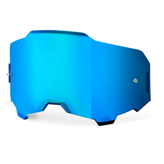 100% Replacement Injected Lens for Armega Goggles - Mirror Blue