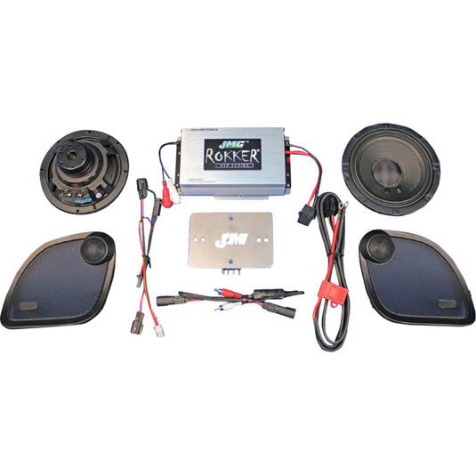 J&M RKT6-400HR15 Rokker Stage-6 400W Amplifier/ Speaker Kit