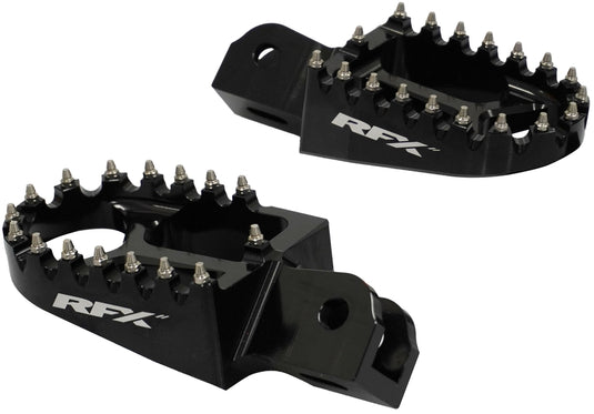 Rfx FXFR 60100 99BK Pro Series Aluminum Footpegs - Black
