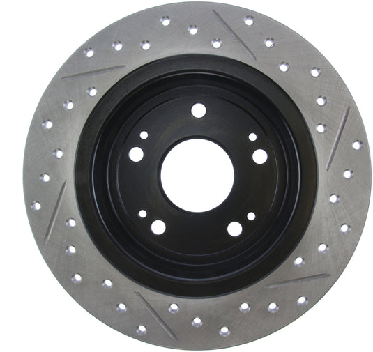 Stoptech 127.40068R ST Slot & Drill Brake Rotors