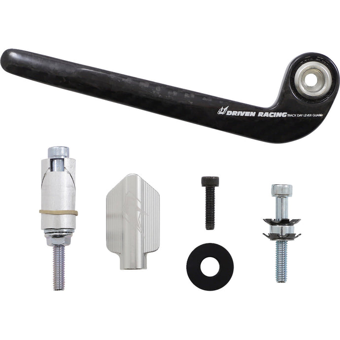 Driven Racing DCTDLG-2-SL Trackday Lever Guard - Clutch side - Silver