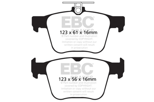 Ebc DP32173C EBC Redstuff Brake Pad Sets