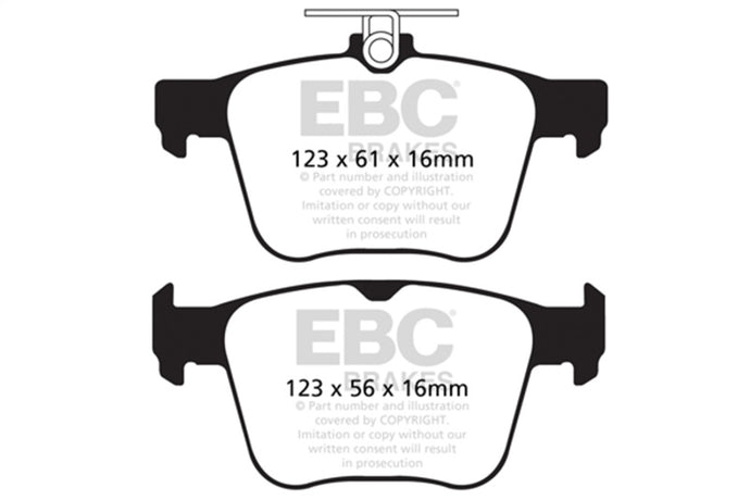 Ebc DP52173NDX EBC Bluestuff Brake Pad Sets