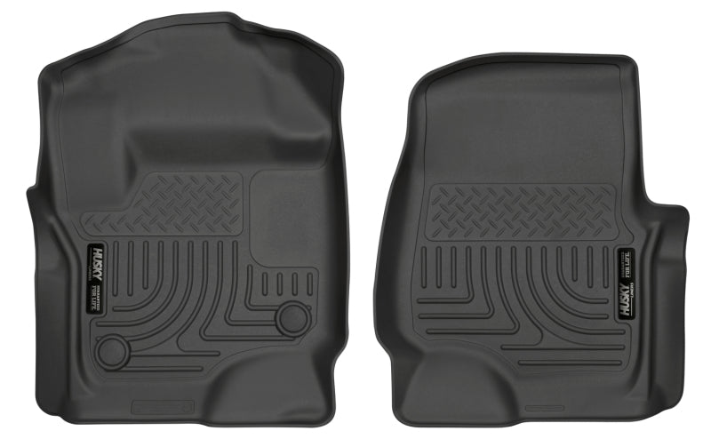 Load image into Gallery viewer, Husky Liners 13301 HL WB - Front - Black
