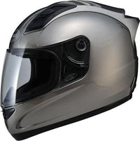 G-Max GM69 Solid Helmet Titanium Silver