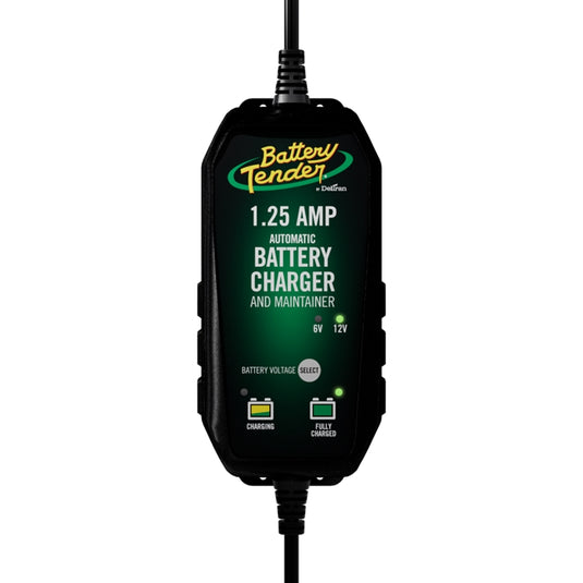 Battery Tender 022-0211-DL-WH 1.25 Amp Selectable Charger