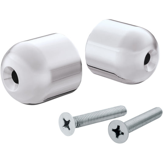 Show Chrome 41-181A Handlebar End Weight - Chrome