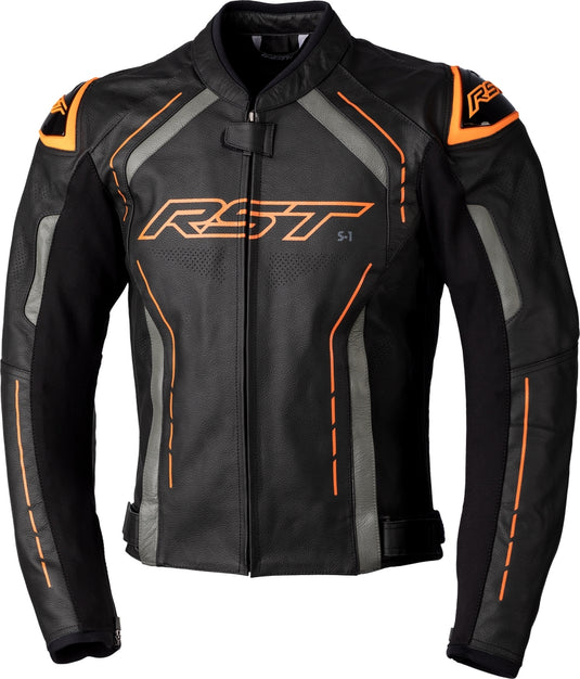 Black/Gray/Neon Orange