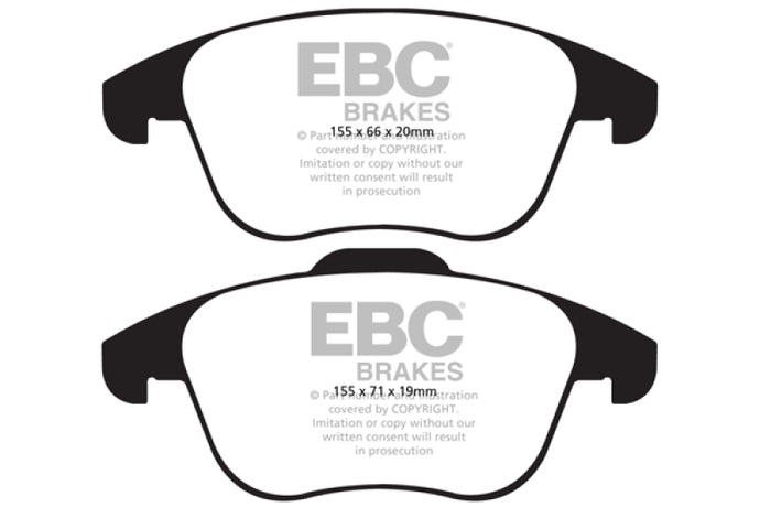 Ebc DP41997R EBC Yellowstuff Brake Pad Sets
