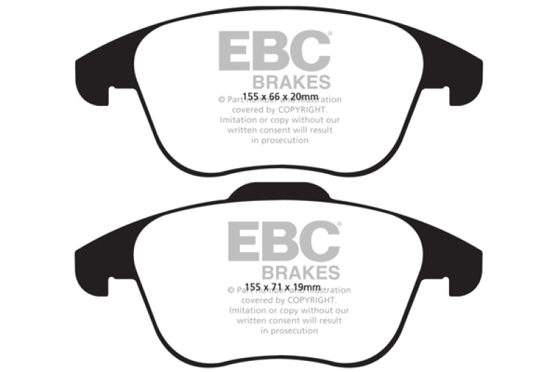 Load image into Gallery viewer, Ebc DP41997R EBC Yellowstuff Brake Pad Sets
