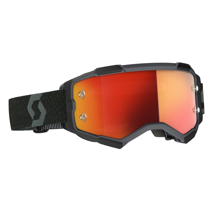 Black/Orange / Orange Chrome Works Lens