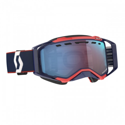 Blue/Red / Blue Chrome Lens