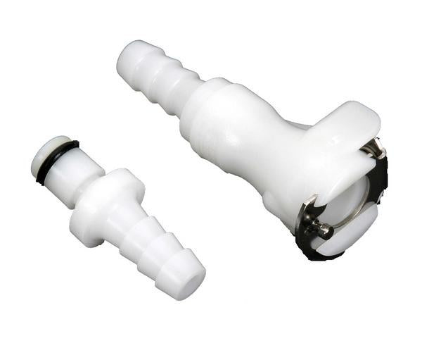 Motion Pro Tools & Cables 12-0029 Fuel Line Quick Disconnect Couplings - Single - 1/4in.