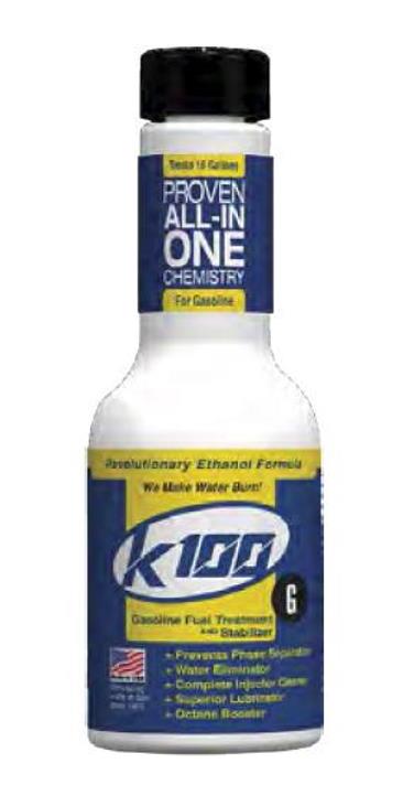 K100 Fuel Treatment K1008G Gasoline Treatment - 8oz.