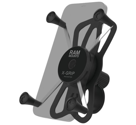 Ram Mounts RAP-460-UN10U Tough-Strap Handlebar Base with X-Grip Large Phone Mount