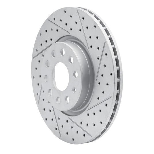 R1 Concepts 830-74053R RNC Geo-Carbon Rotor - Drill & Slot