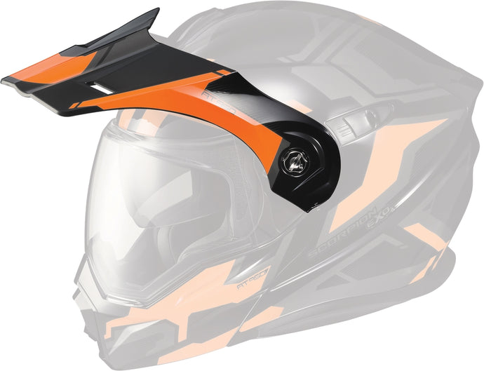 Scorpion Peak Visor for EXO-AT950 Helmets - Ellwood Orange